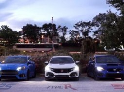 แข่งขันสุดเดือด! “Honda Civic Type-R” VS “Subaru WRX STi” VS “Ford Focus RS”