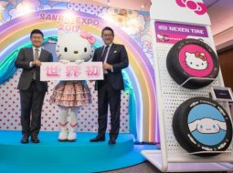 เอาใจนักขับสายแบ๊ว!! Nexen Tire เปิดตัวยางล้อรถลาย Hello Kitty & Cinnamoroll 