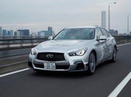 NISSAN โชว์ของสุดล้ำ.. ทดสอบ AI.  ปล่อย INFINITI Q50 โลดแล่น ไร้คนขับ!?