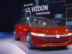 พวงมาลัย ไม่จำเป็นอีกต่อไป กับซีดานแห่งอนาคต "Volkswagen I.D. Vizzion concept"