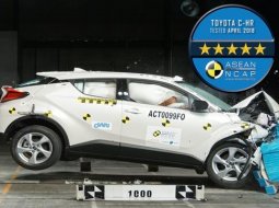 Toyota C-HR 2018 ทดสอบความปลอดภัยกับ ASEAN NCAP คว้า 5 ดาว