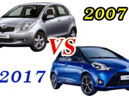 Yaris 2007 vs Yaris 2017  หนึ่งทศวรรษ การวิวัฒนาการของรถแฮทช์แบครุ่นแรก