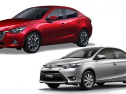  TOYOTA  VIOS VS MAZDA2 SEDAN เลือกรุ่นไหนดี ??!