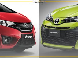 Honda Jazz กับ Toyota Yaris ซื้อคันไหนดีกว่ากัน ?