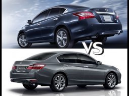 Honda Accord 2018 vs Nissan Teana 2018 เลือกซื้อคันไหนดี