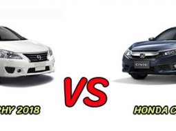 เปรียบเทียบ Nissan Sylphy 2018 vs Honda civic 2018