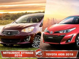 Mitsubishi Attrage 2018 ปะทะ Toyota Vios 2018 รุ่นไหนคุ้มค่ากว่ากัน