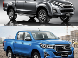 เมื่อ Isuzu D-max 2018 ปะทะ Toyota Hilux  Revo 2018