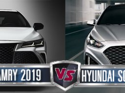 All New Toyota Camry 2019 VS Hyundai Sonata 2019 เลือกคันไหนดีกว่ากัน ??