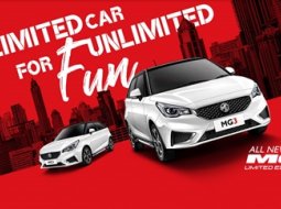 ส่องสเปค All-NEW MG3 Limited Edition ขายเพียง 100 คันราคา 599,000 บาท