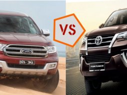 จับ SUV มาท้าชน!! เปรียบเทียบ Toyota Fortuner กับ Ford Everest 