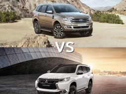 ท้าชน! Ford Everest 2019 VS Mitsubishi Pajero Sport 2019  คันไหนดี?