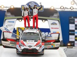 Toyota เฮกลางหิมะ! Tänak ชนะแรลลี่ สวีเดนขาดเกือบนาที