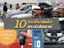 10 ข่าวเด่นประจำสัปดาห์วันที่  18 ก.พ. 2019 - 24 ก.พ. 2019