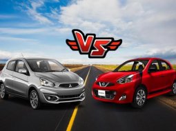 Mitsubishi Mirage VS Nissan March เลือกคันไหนคุ้มค่ากว่ากันคุณเป็นคนตัดสินใจ !!