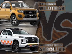  Ford Ranger Wildtrak VS Mitsubishi Triton Absolute เลือกซื้อคันไหนดี?!