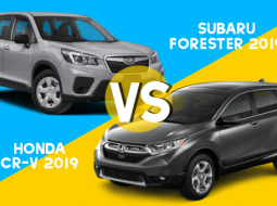 ประชันรถ SUV เกรดพรีเมียม Subaru Forester 2019 ปะทะ Honda CR-V 2019
