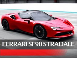 เฟอรารี่เสียบปลั๊ก! เปิดผ้าคลุมตัวแรงไฮบริด Ferrari SF90 Stradale 