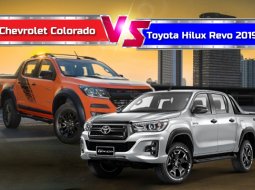 เทียบตัวท็อป Chevrolet Colorado vs Toyota Hilux Revo 2019 คันไหน? คือคำตอบที่ใช่! โดนใจคุณ