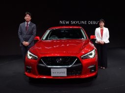 Nissan Skyline 2019 เปิดตัวสปอร์ตซีดาน สานต่อความแรงสไตล์ GT-R ด้วยกำลัง 400 แรงม้า