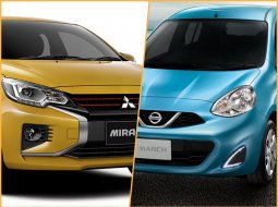 Mitsubishi Mirage 2020 VS Nissan March น้องใหม่จะโค่นเจ้าตลาดอีโค่คาร์ได้หรือไม่ มาดูสเปคจริงกัน