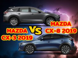 ศึกชิงมงกุฎของค่ายมาสด้า ระหว่าง Mazda CX-8 กับ Mazda CX-3 ใครกันแน่จะเจ๋งจริง ? 