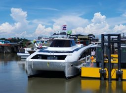 EA MINE Smart Ferry เรือพลังงานไฟฟ้าลำแรกของคนไทย 100%