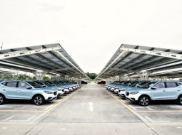 ลงทุน 175 ล้านบาท Solar Carpark ขนาดใหญ่ที่สุดในประเทศไทย ผลิตพลังงานไฟฟ้ารวม 4.88 เมกะวัตต์