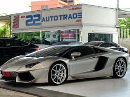 รถสปอร์ตหรู  รถเปิดประทุน supercar รถยนต์หรู Lamborghini Aventador Roadster Gen2 รถบ้าน มือเดียว