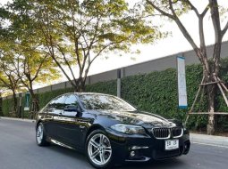  BMW 520d 2.0 M Sport LCI สีดำ ปี 2016 รับประกันเครื่องเกียร์1ปี