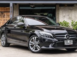 2019 Mercedes-Benz C300 2.0 e Avantgarde สีดำ รถมือเดียว ไมล์น้อย
