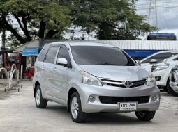 2013 Toyota AVANZA 1.5 G   รถบ้านแท้ ออกรถ0บาท