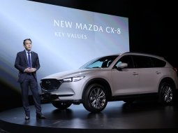 MAZDA CX-8 ปี 2022 ไมเนอร์เชนจ์ ปรับเพิ่มออปชันเพียบ ราคาใหม่เริ่ม 1,549,000 บาท