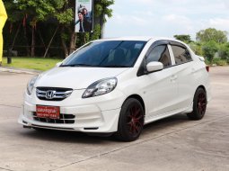 2013 Honda BRIO 1.2 Amaze S รถเก๋ง 4 ประตู  ผ่อน 5,xxx.- รถบ้านแท้มือเดียว ออกรถ 0 บาท