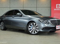 2017 Mercedes-Benz E350 2.0 W213 e Exclusive Sedan AT ไมล์แท้เฉลี่ยเพียง 21,xxx KM ต่อปี P262