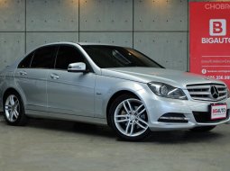 2012 Mercedes-Benz C200 CGI BlueEFFICIENCY 1.8 W204 Elegance Sedan AT วิ่ง 14,xxx KM ต่อปี P798