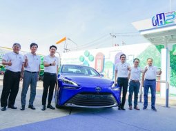 เปิดสถานีเติมไฮโดรเจน มาพร้อม Toyota Mirai รถยนต์ไฟฟ้าเซลล์เชื้อเพลิง FCEV เริ่มใช้ทดสอบในไทย