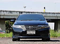 2013 Honda CITY 1.5 S i-VTEC รถเก๋ง 4 ประตู ออกรถง่าย