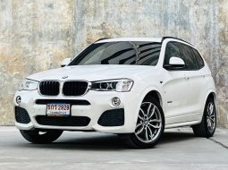 2017 BMW X3 2.0 xDrive20d M Sport SUV รถบ้านมือเดียว