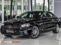 Mercedes-Benz E 300e AMG Dynamic  (Facelift) สี Obsidian Black ปี 2021 เลขไมล์ 12,xxx Km.