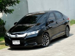 Honda City 1.5S ปี2015  ออโต้ เบนซิน สีดำ ฟรีดาวน์ #city 