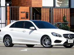 2014 MERCEDES BENZ E200 AMG Facelift เครื่อง 2.0 รุ่นใหม่ หลังคาแก้ว