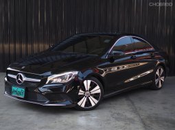 2018 Mercedes-Benz CLA200 W117 facelift 1.6 Urban ดำ - มือเดียว ปี18แท้ พึ่งเช็คระยะ