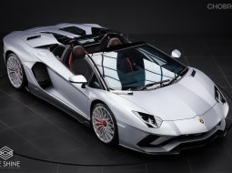 2022 Lamborghini Aventador Ultimae Roadster รถเปิดประทุน 