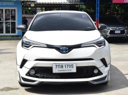 2018 Toyota C-HR 1.8 HV Hi SUV เบนซิน-ไฟฟ้า ตัว TOP รถบ้านมือเดียวสวย ไมล์ 8 หมื่นโล