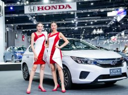 Honda City Hatchback 2023 โชว์สีใหม่ สีขาวพรีเมียมซันไลท์ จำนวนจำกัด