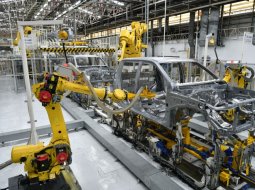 ชมสายการผลิตใหม่ ด้วยหุ่นยนต์สุดไฮเทคและแม่นยำ โรงงานผลิตรถ มิตซูบิชิ มอเตอร์ส แหลมฉบัง