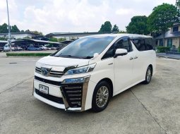 2019 Toyota VELLFIRE 2.5 Hybrid ZR G Edition E-Four 4WD รถตู้/MPV ขายรถบ้าน มือเดียวป้ายแดง 