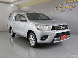 TOYOTA	REVO D-CAB 2.4 E หลังคาทรงสูง	2018	เทา	MT	ดีเซล