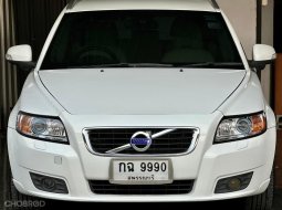 Volvo V50 2.0 AT ปี2013  สีขาว สวยสภาพดีมากๆ 